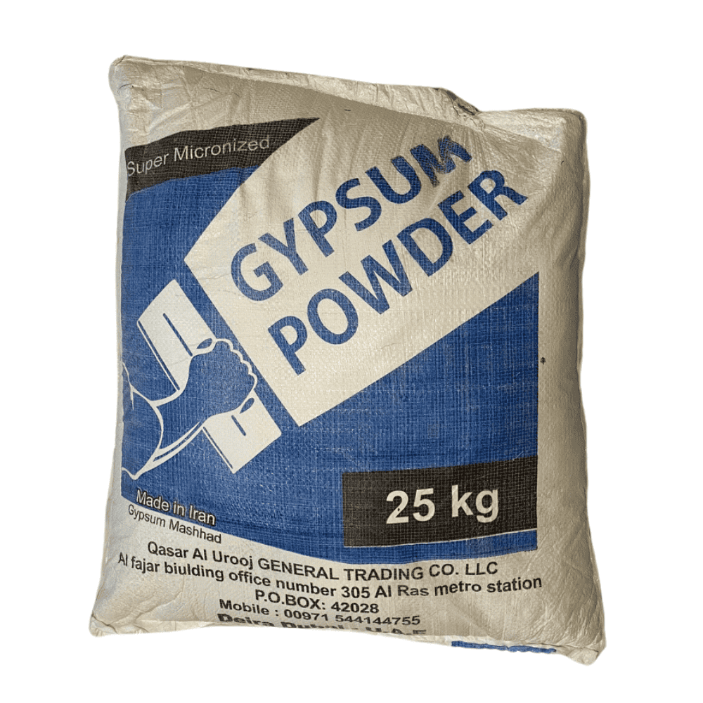 Gypsum Powder, Super Micronised 25kg bag