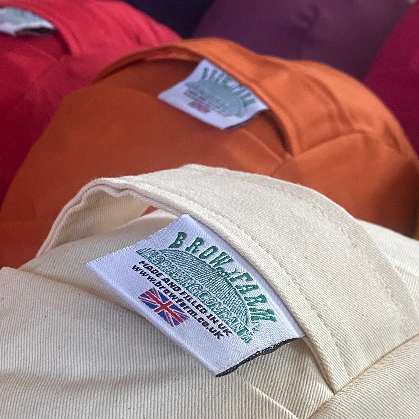 Round Zafu Buckwheat Meditation Cushion