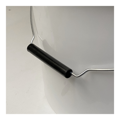 White Food Safe Bucket With Tamper Evident Lid, 10L