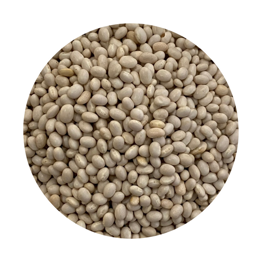 Framed White Beans (Haricot)